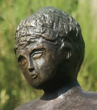"Route 99"Y. K. A. sculpture bronze 1/500